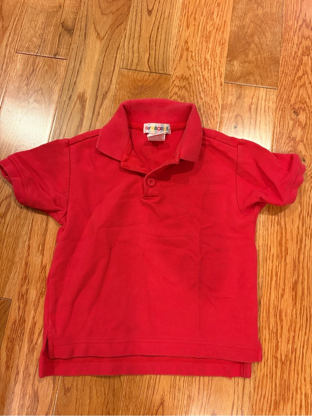 Gymboree Vintage ‘90s Boys Polo Shirt & Plaid Pants Red Holiday Small 3-4 Outfit - Picture 2 of 7